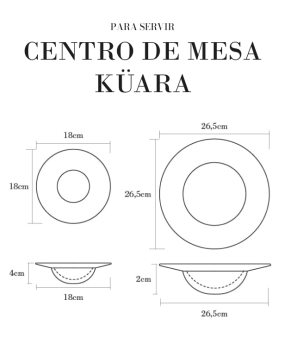 Centro de mesa - Küara  